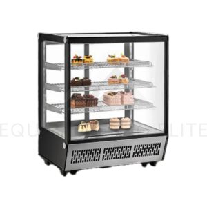 Migsa CW-235 Vitrina Refrigerada Cristal Recto Con 4 Niveles De Exhibición
