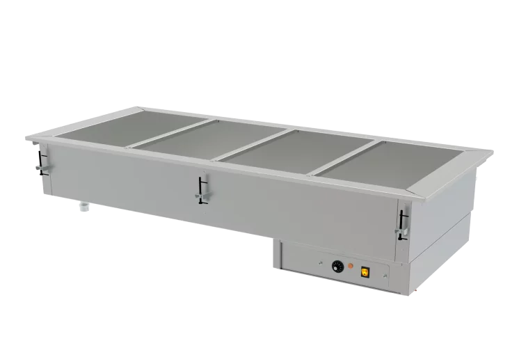 Asber DBM-411-S-W – Baño María Eléctrico con Agua 4 GN