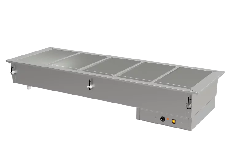 Asber DBM-511-S-W – Baño María Eléctrico con Agua 5 GN