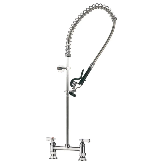 Edenox 98007-1 Llave de Prelavado a Cubierta Perf. Doble y Mezcladora