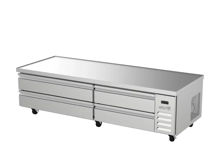Asber ACBR-84-HC Base Chef Refrigerada 4 Cajones (10 Insertos 1/1-GN) Acero Inox