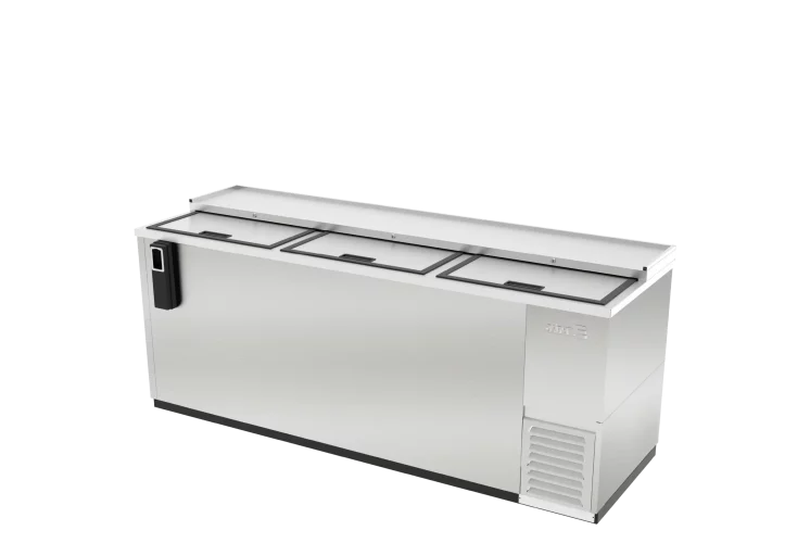 Asber ADBC-80-HC Botellero Refrigerado Vinil Negro 3 Puertas 25.7 Pies