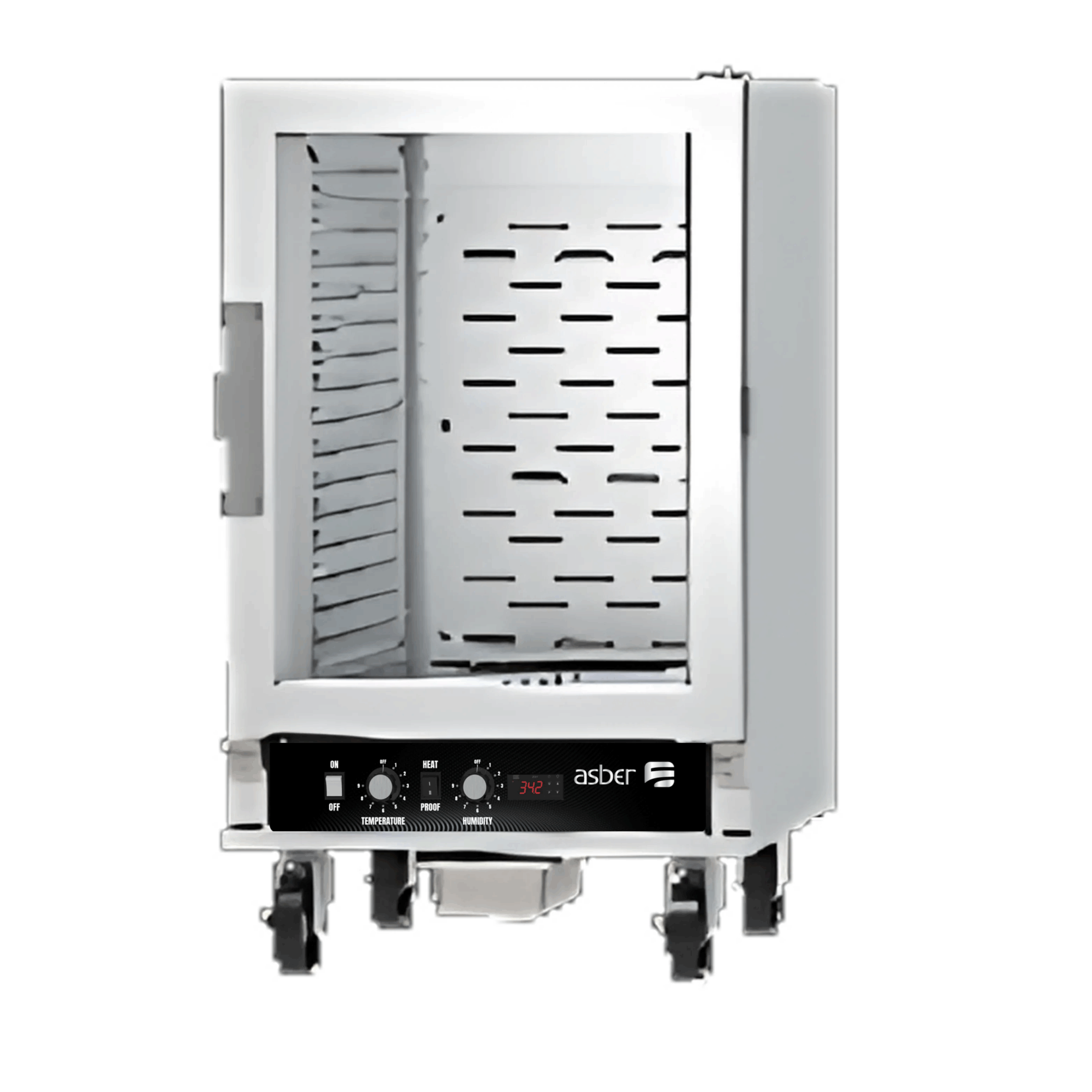 Asber AEHC-18 – Carro Caliente Fermentador Eléctrico 18 Bandejas