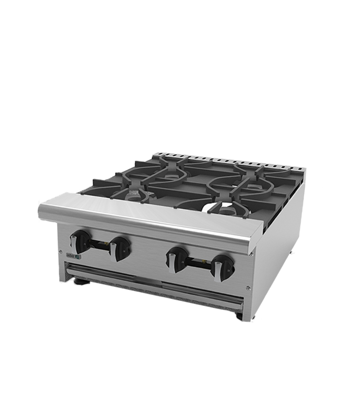 Asber AEHP-E-4-24-EM – Parrilla Eléctrica 4 Placas Redondas – Emerald Line