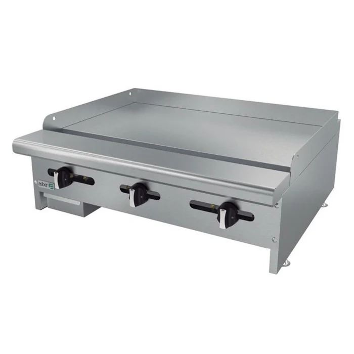 Asber AEMG-36-H-LPG – Plancha Lisa Gas 36” Placa 3/4” – Restaurant Line
