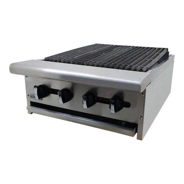 Asber AERB-24-LPG – Asador Radiante 24” con Sercha Perimetral – Restaurant Line