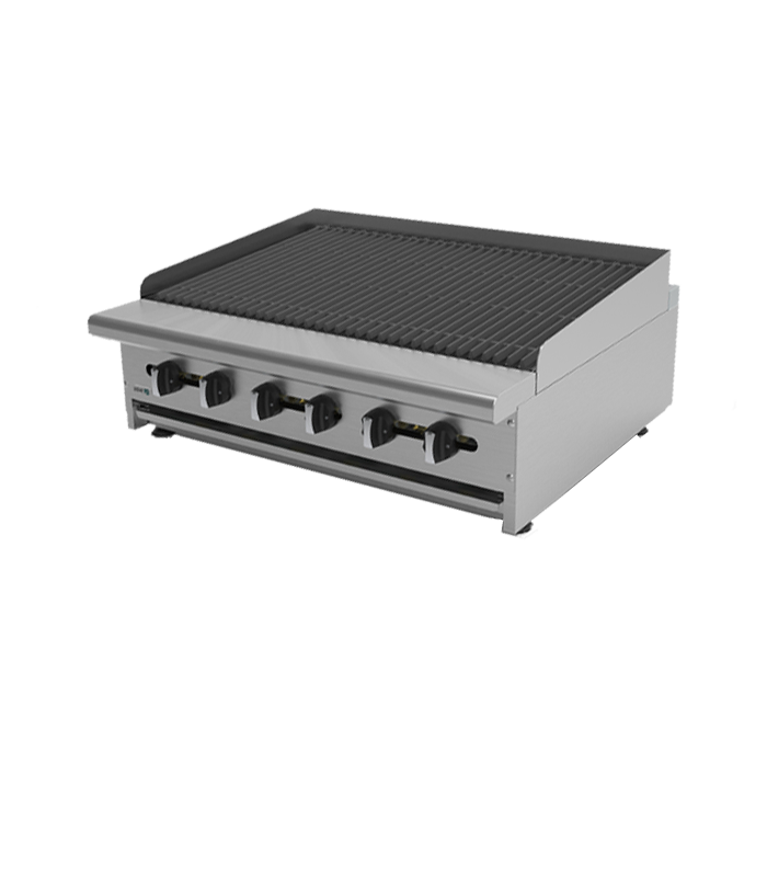 Asber AERB-36-EM-LPG – Asador Radiante 36” – Emerald Line