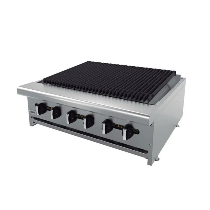 Asber AERB-36-LPG – Asador Radiante 36” con Sercha Perimetral – Restaurant Line