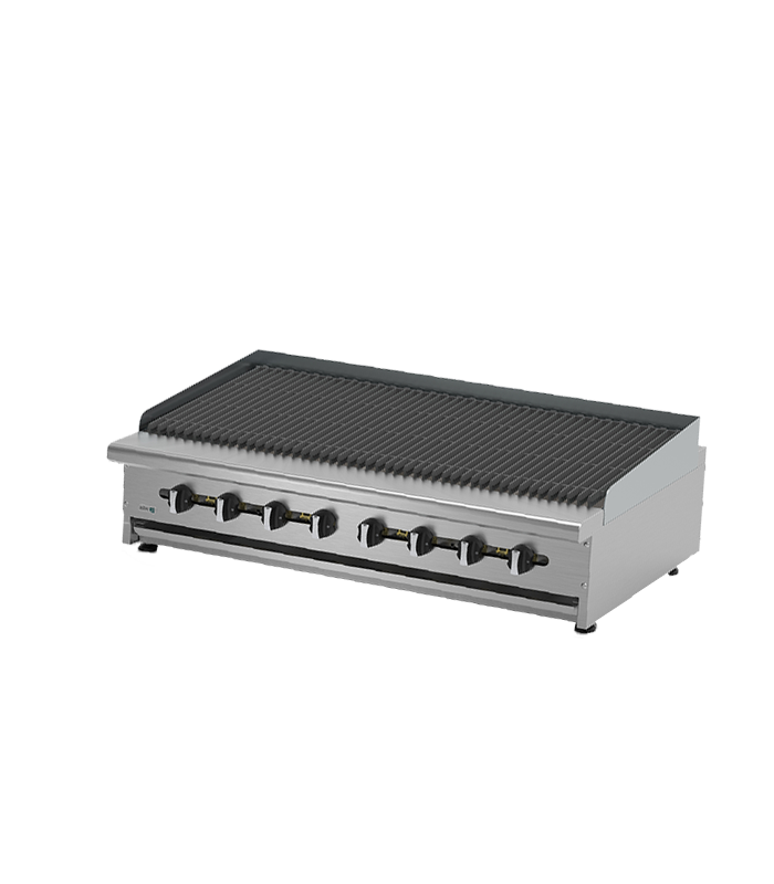 Asber AERB-48-EM-NG – Asador Radiante 48” – Emerald Line