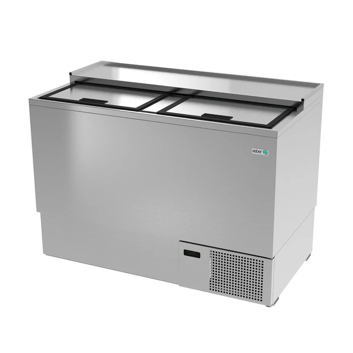 Asber AGF-50-S-HC Glass Froster En A.I. - 2 Puertas Solidas Corredizas. Professional Line