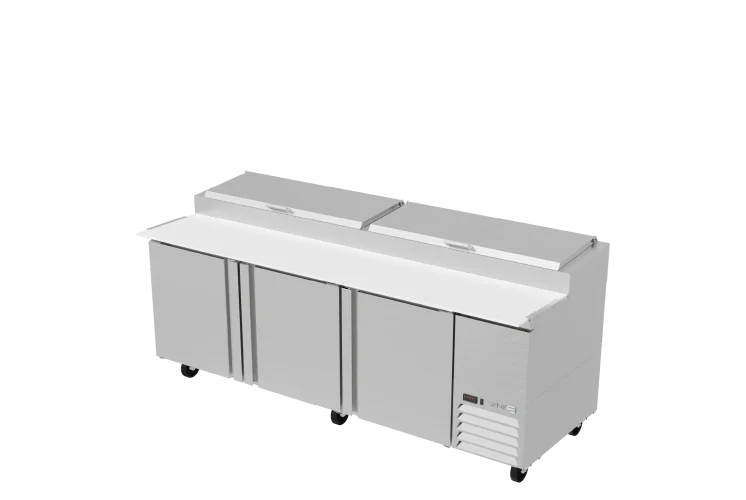 Asber APTP-93-P-HC MMesa Refrigerada De Preparación - Pizzas  3 Puertas-Premium Line