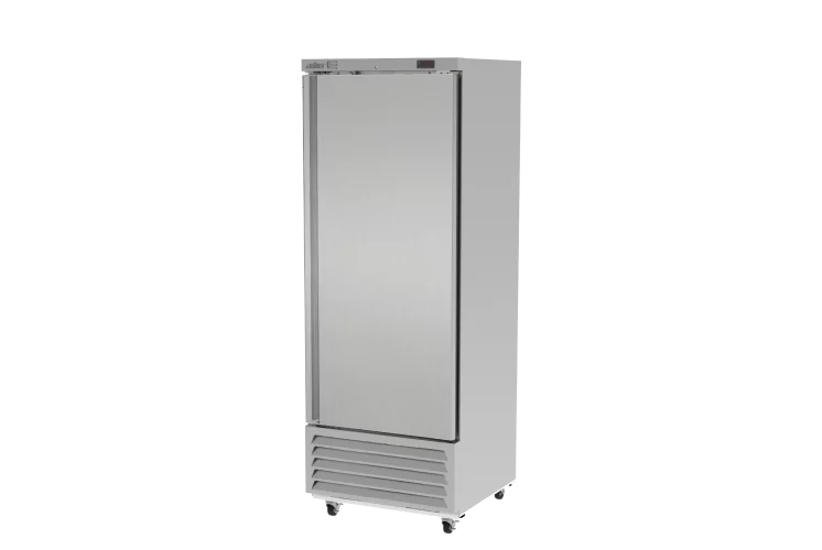Asber ARF-17-H-HC Congelador Vertical 1 Puerta Acero Inox 17 Pies