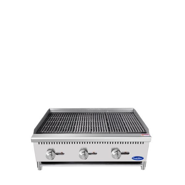 COOK RITE ATCB-36 Asador de Piedra 36" 3 Quemadores