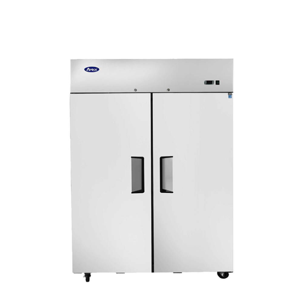 Atosa MBF8005GR Refrigerador 2 Puertas Montaje Superior