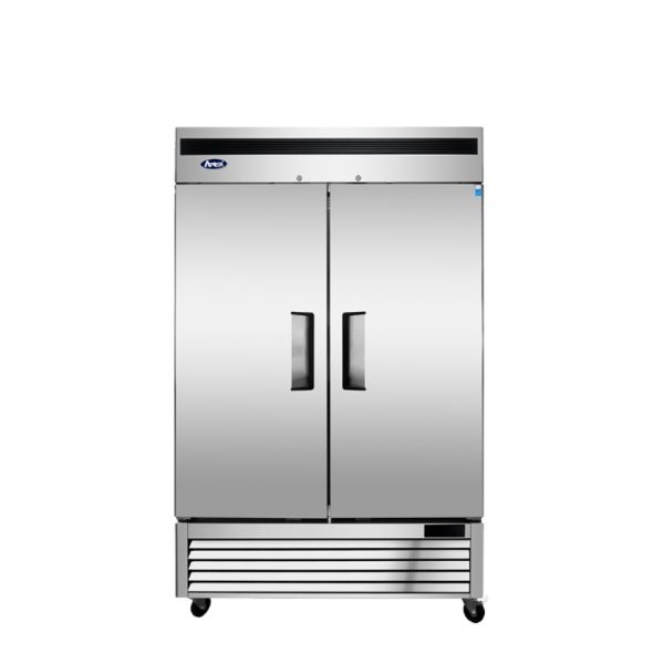 Atosa MBF8503GR Congelador Acero Inox 2 Puertas Sólidas