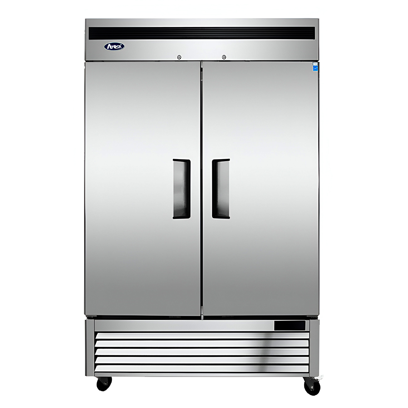 Atosa MBF8507GR Refrigerador Acero 2 Puertas Solidas