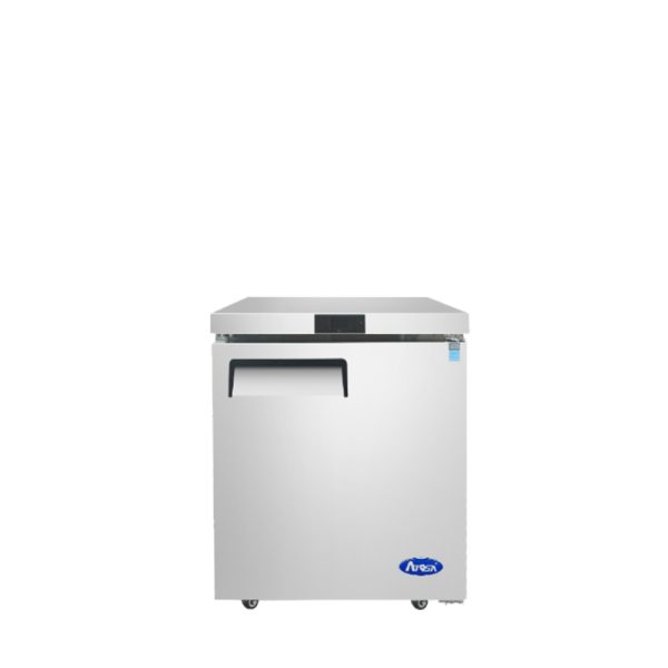 Atosa MGF8401GR Mesa Bajo Cubierta Refrigerada 1 Puerta 27"