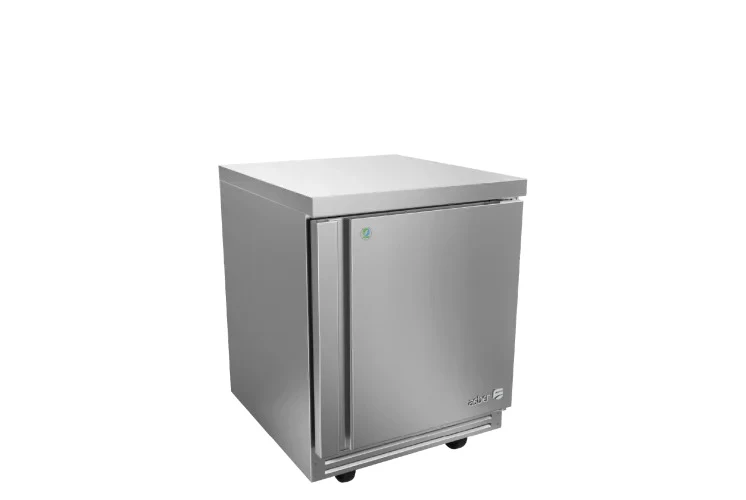 Asber AUTF-27-P-HC Mesa Congelador Bajo Mostrador Premium 1 Puerta Acero Inox 9.5 Pies