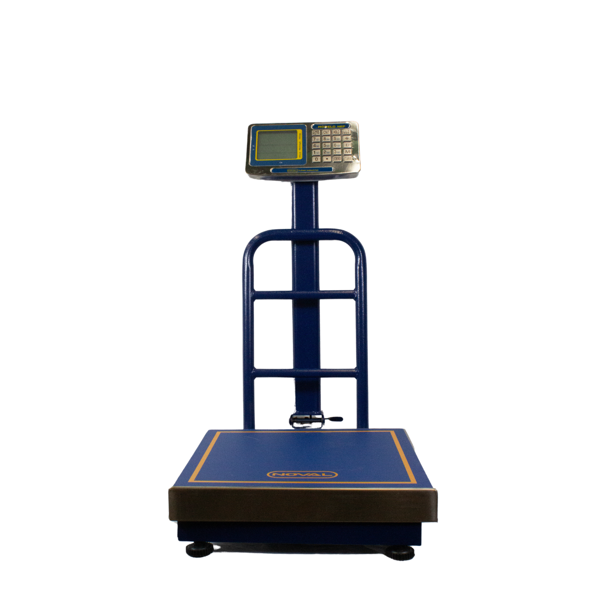 Báscula industrial de plataforma digital NEP-600 con barandal