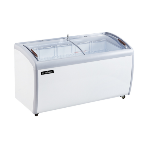 Icehaus CHPC-460 Congelador puerta de cristal curva 16 pies