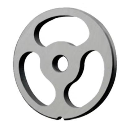 Cedazo de riñón#22 en acero inoxidable.