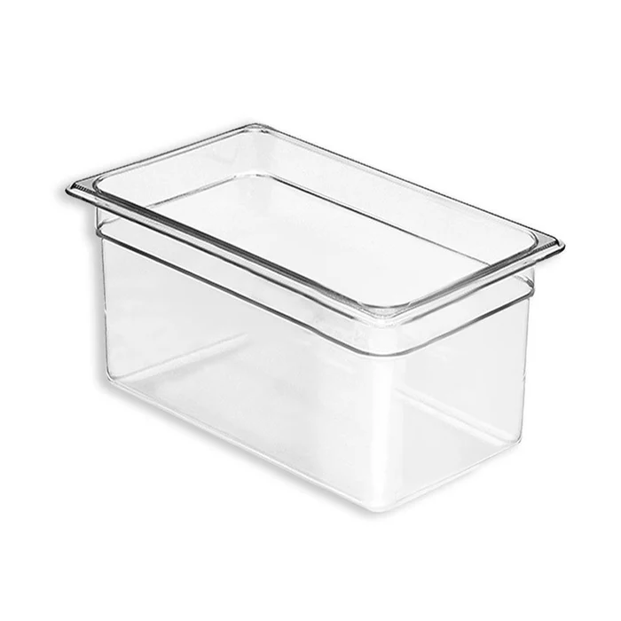 Rhino CALEDONIA INPOCU-6 Inserto de policarbonato, tamaño cuarto (26 x 16 cm), altura 6”.