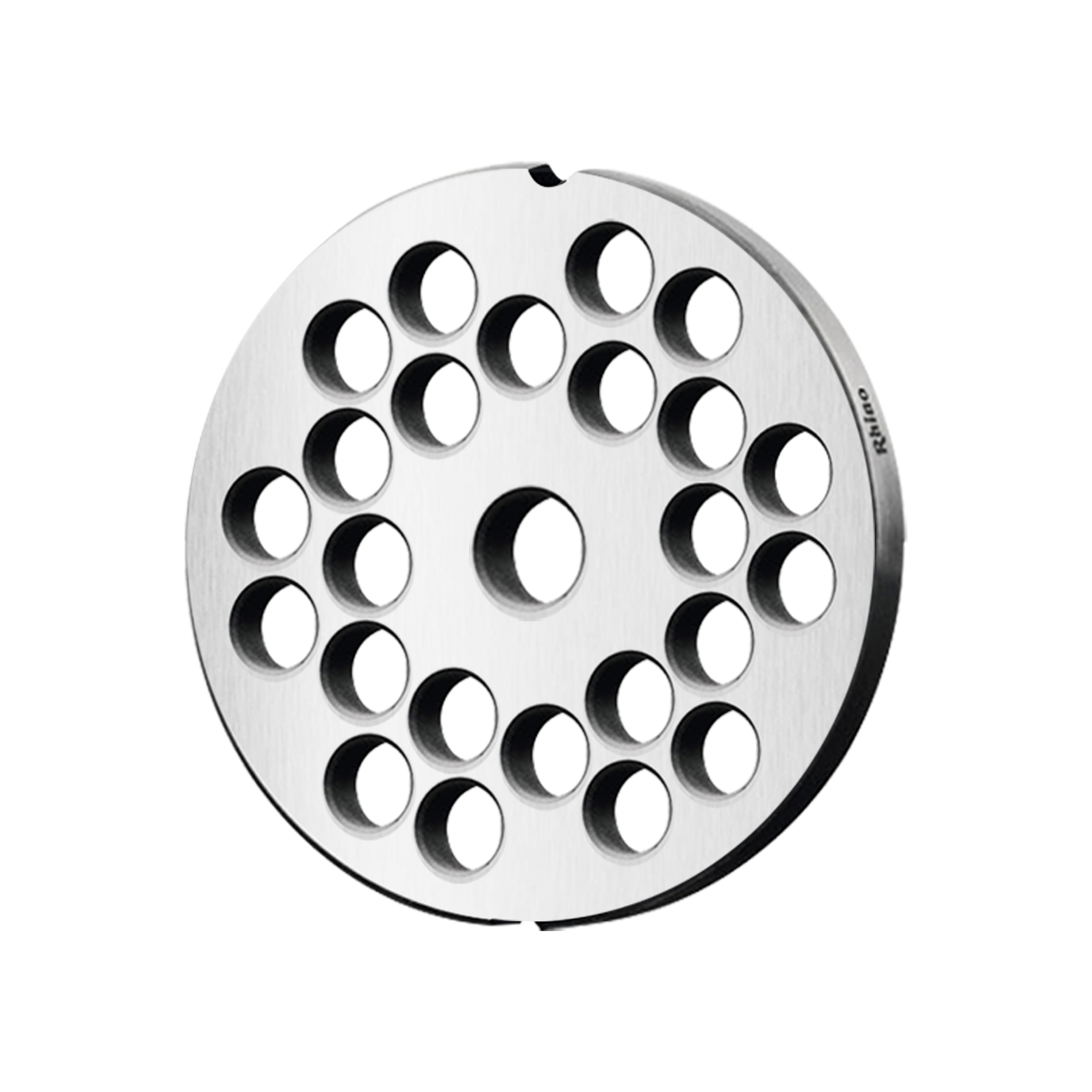 Rhino CEDA22-10 Cedazo de 3/8 para molino 22, fabricado en acero inoxidable.