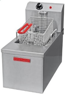 Coriat FC-10-MINI-E PETIT Freidora Eléctrica De Mesa 3L, 1 Resistencia, 1800W, 127V, Termostato Ajustable de 100 a 230°C