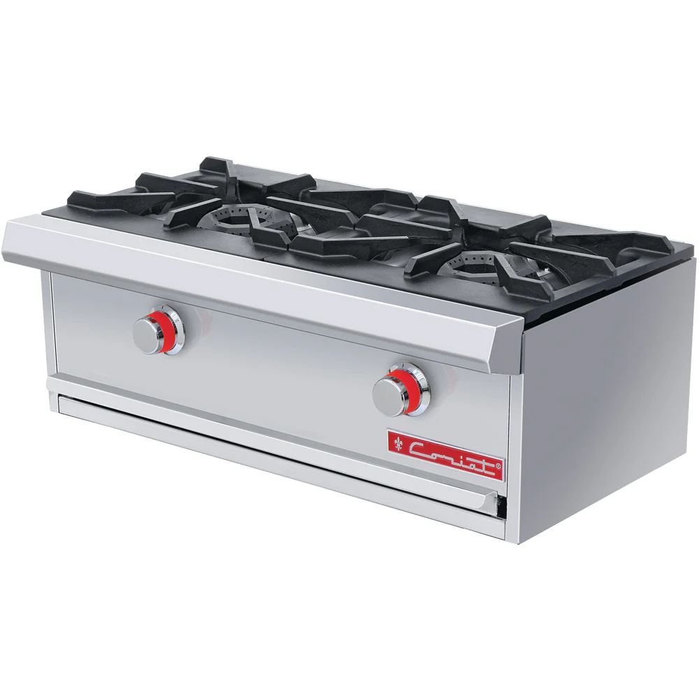 Coriat PCH-2 DE MESA HD Parrilla 2 Quemadores Abiertos