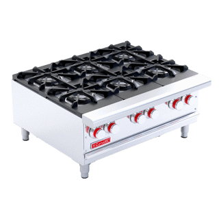 Coriat PCV-6 DE MESA HD Parrilla 6 Quemadores Abiertos