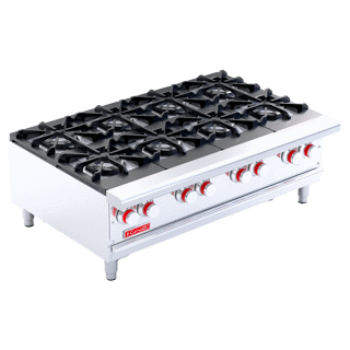 Coriat PCV-8 DE MESA HD Parrilla 8 Quemadores Abiertos