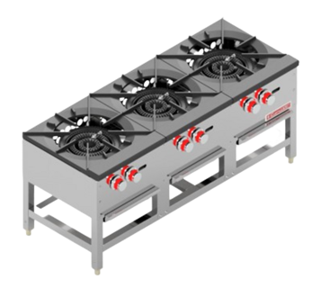 Coriat SP-3T Estufon 3 Parrillas superiores de hierro fundido