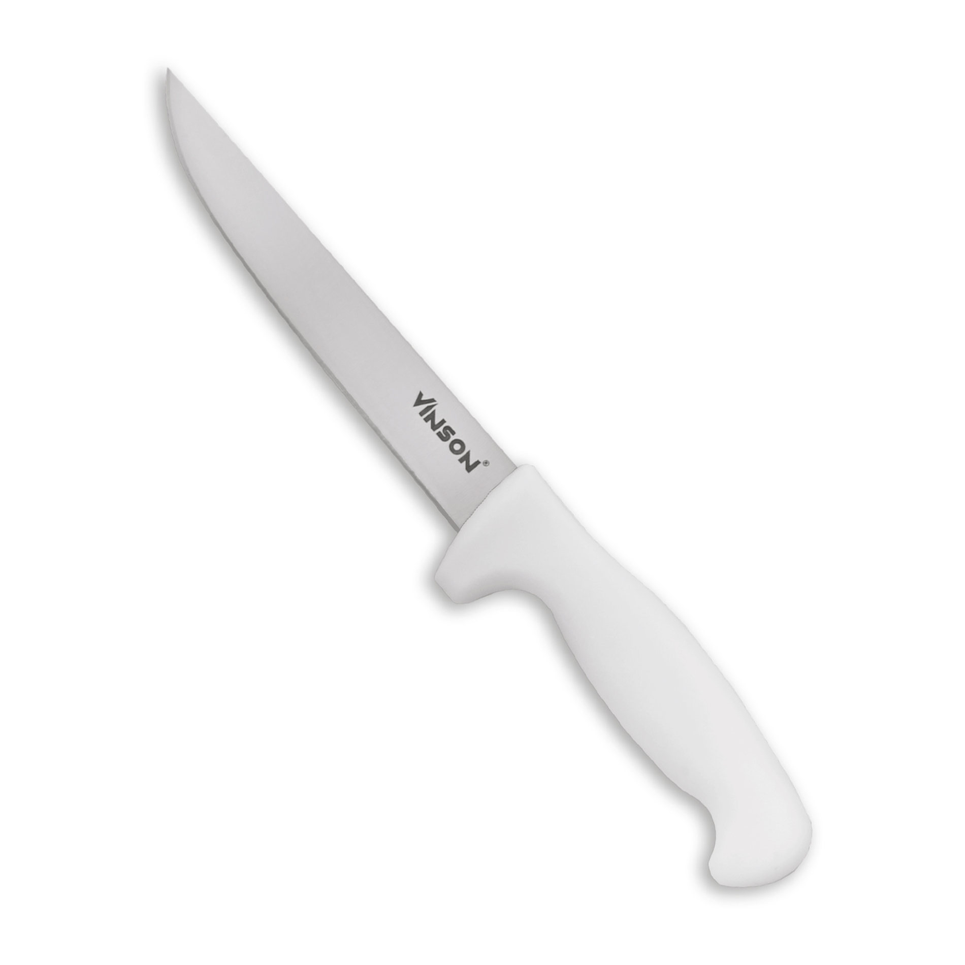 Vinson CUDER-6 Cuchillo deshuesador recto 6", mango ergonómico.