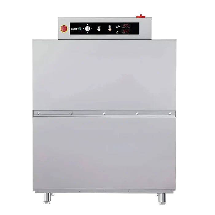 Asber EASY 120 L CW Lavavajilla De Arrastre 3 Ciclos De Lavado, 120 Cestas/hora 220V/60Hz Sentido Izquierda a Derecha