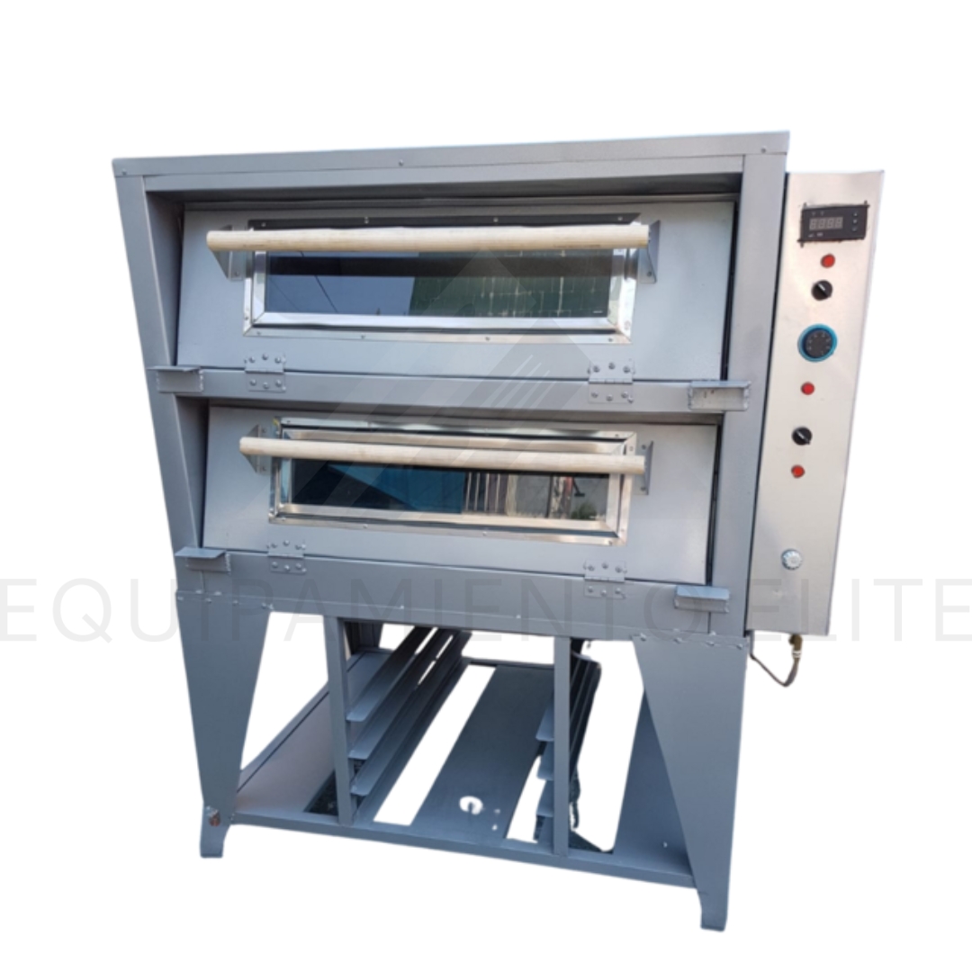 ECO HG4CB – Horno De Gaveta Para 4 Charolas Brillante Con Termostato, Cristal, Luz Y Vapor