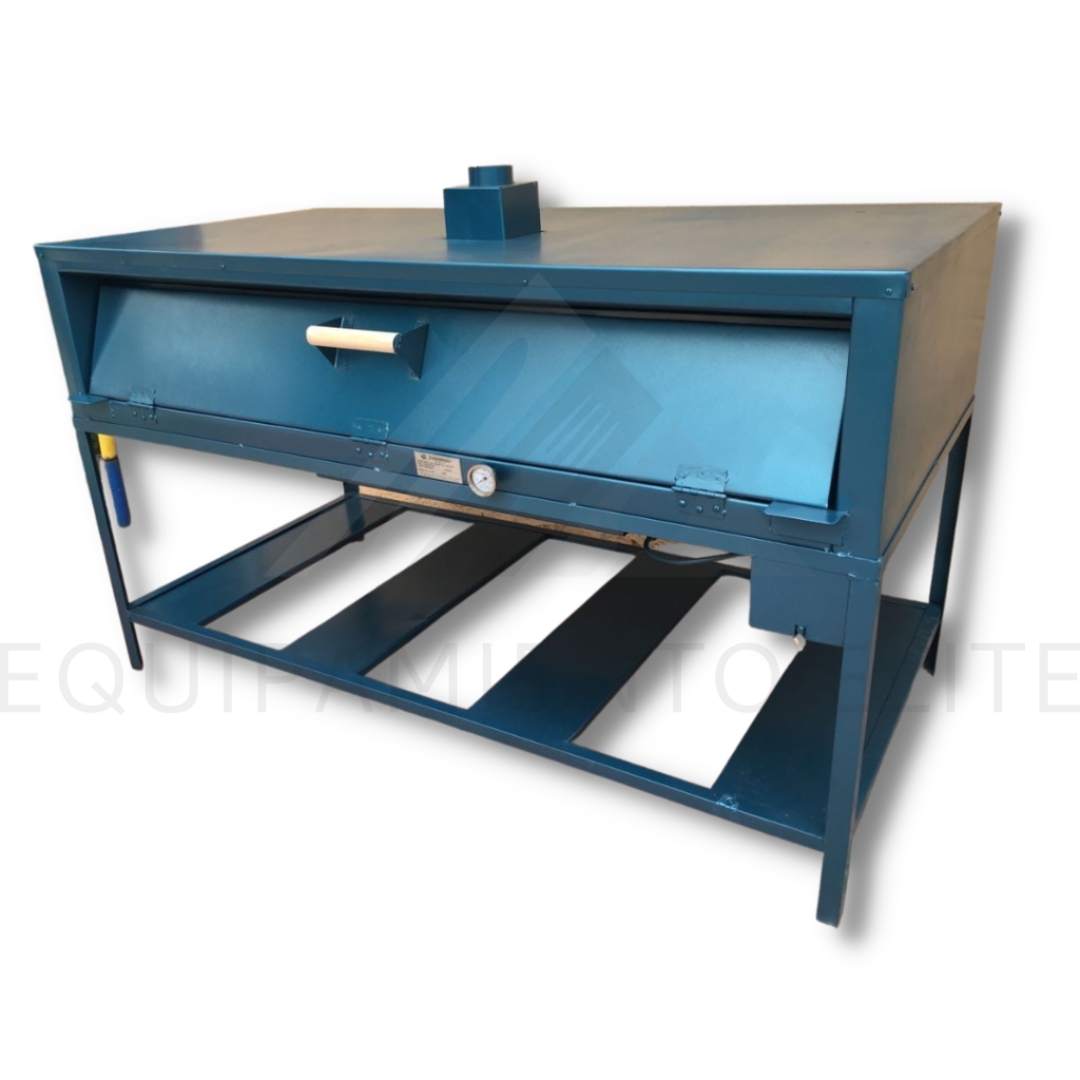 ECO HG6P – Horno De Gaveta Para 6 Pizzas Familiares (18 Ladrillos)