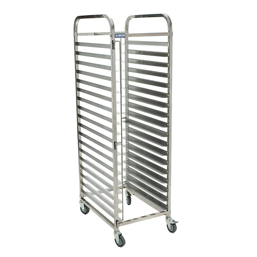 ALPHA Espiguero Turbo para 18 Charolas de Acero Inoxidable