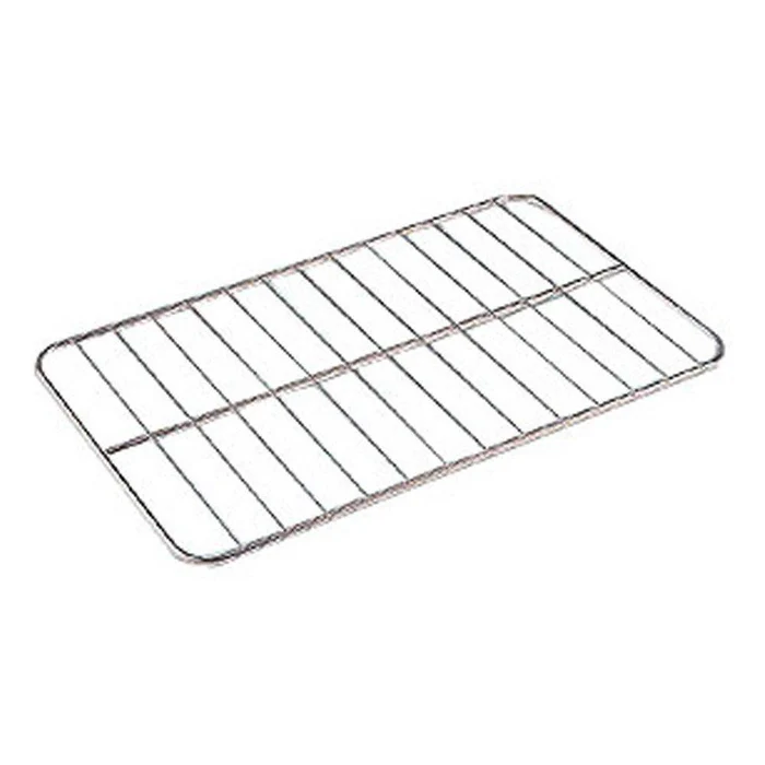 Asber EVI-2/1 – Parrilla GN 2/1 de Acero Inoxidable para Carros Calientes Banqueteros