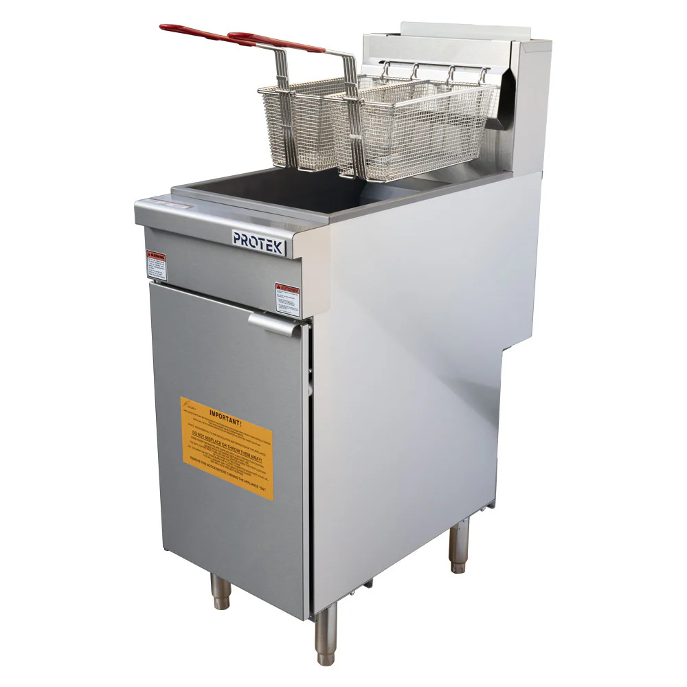Freidor a Gas Protek FRP-20G Acero Inoxidable