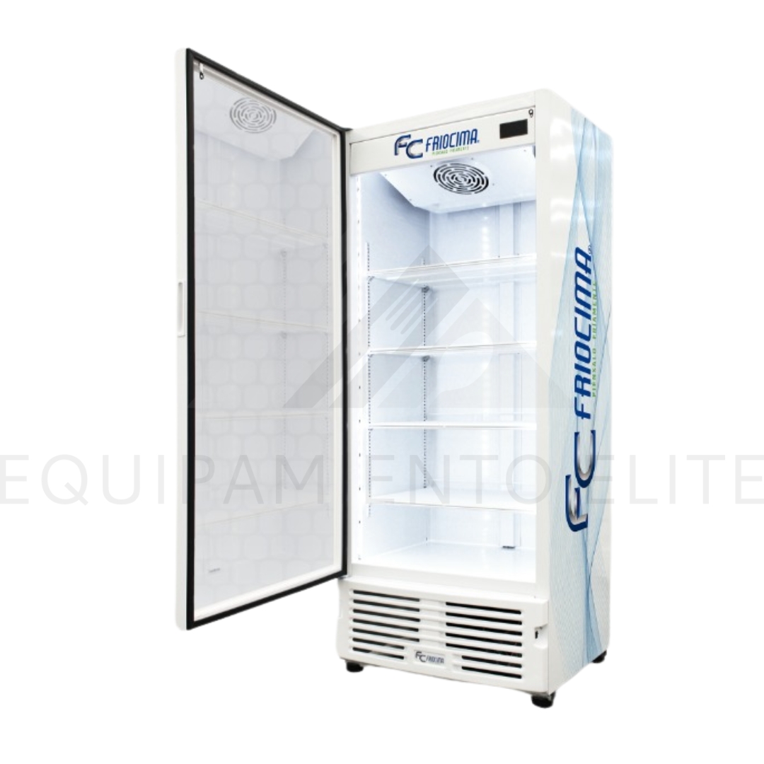 Friocima FCV-450 Refrigerador de 1 Puerta de Cristal - 21 Pies