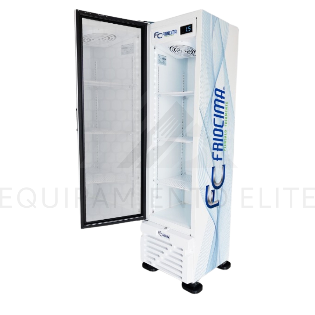 Friocima FCVS-8 Refrigerador de 1 Puerta de Cristal - 8 Pies