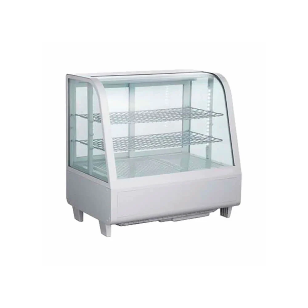 Vitrina de Mesa Fria Protek VMFI-3.5 68.2 x 45 x 67.5 cm Cristal Curvo