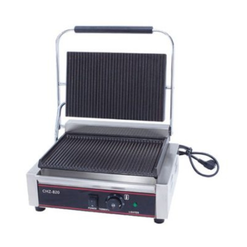 Kreppsland CHZ-820AB Panini Grande con 2 Planchas Planas