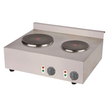 Kreppsland HSC-2205Parrilla Doble de Induccion en Acero Inoxidable