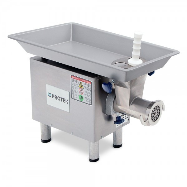Molino de Carne MPK-22-SS Motor de 1 HP Molienda (1) 6.5Kg Molienda (2) 4..12Kg