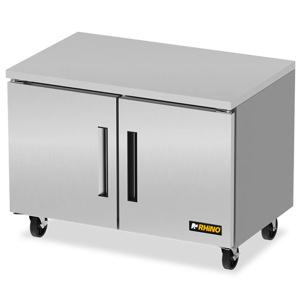 Rhino MERBAJ-48 Mesa Refrigerada Bajo Barra 13.3 Pies