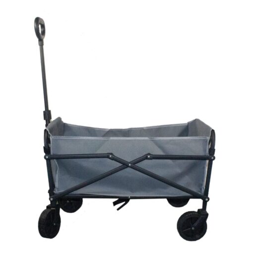 NOVAL TROL-601S Carrito plagable color gris capacidad de 50 kg