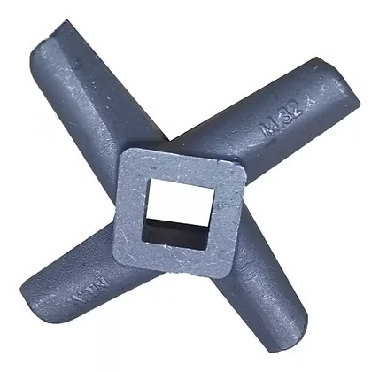 Navaja para molino cedazo 32 en acero inoxidable.