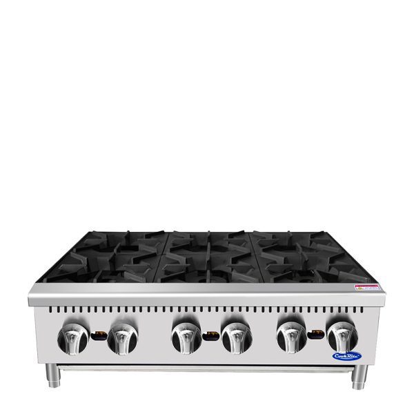 COOK RITE ACHP-6 Parrilla 6 Quemadores