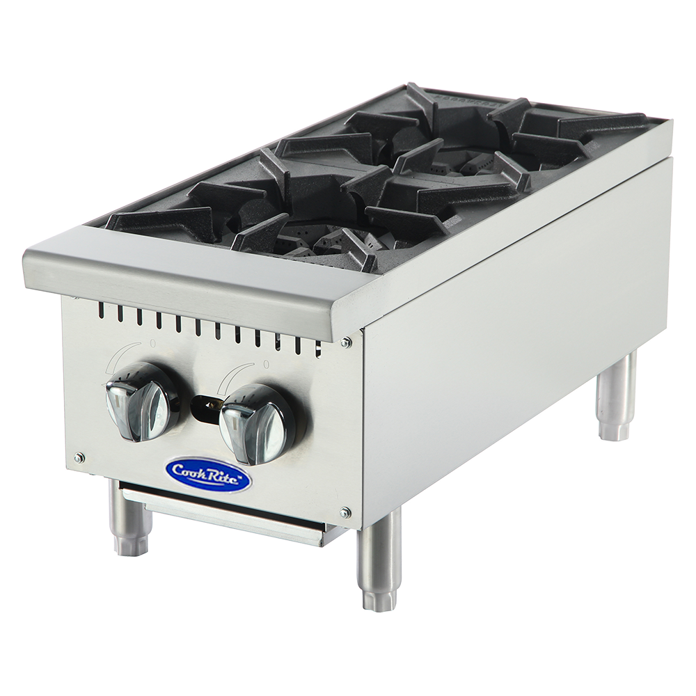 COOK RITE ATHP-12-2 Parrilla 2 Quemadores Alta Potencia